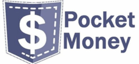 $ POCKET MONEY Logo (USPTO, 09.11.2013)