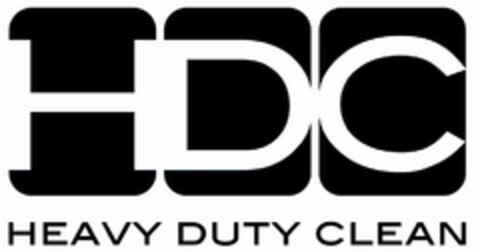 HDC HEAVY DUTY CLEAN Logo (USPTO, 27.02.2014)