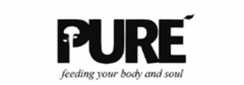 PURE FEEDING YOUR BODY AND SOUL Logo (USPTO, 31.05.2014)