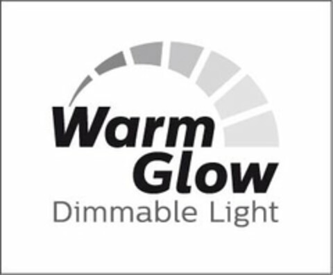 WARM GLOW DIMMABLE LIGHT Logo (USPTO, 06/05/2014)