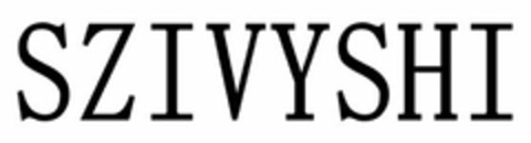 SZIVYSHI Logo (USPTO, 15.08.2014)