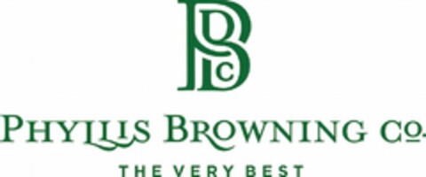 PHILLIS BROWNING CO. THE VERY BEST Logo (USPTO, 27.01.2015)