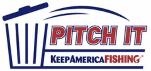 PITCH IT KEEPAMERICAFISHING Logo (USPTO, 03/02/2015)