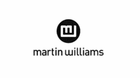 MW MARTIN WILLIAMS Logo (USPTO, 03/25/2015)