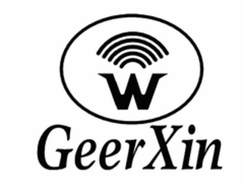 W GEERXIN Logo (USPTO, 05/07/2015)