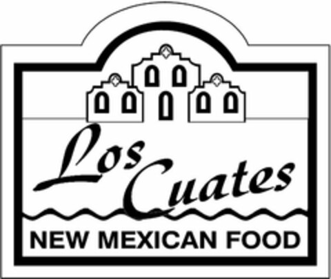 LOS CUATES NEW MEXICAN FOOD Logo (USPTO, 13.06.2015)