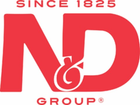 SINCE 1825 N&D GROUP Logo (USPTO, 29.04.2016)