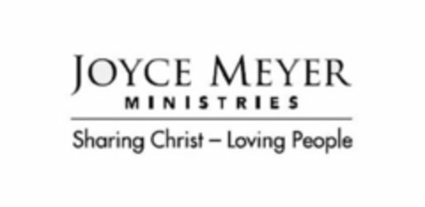 JOYCE MEYER MINISTRIES SHARING CHRIST -- LOVING PEOPLE Logo (USPTO, 30.11.2016)