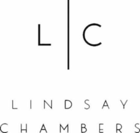 LC LINDSAY CHAMBERS Logo (USPTO, 03/14/2017)