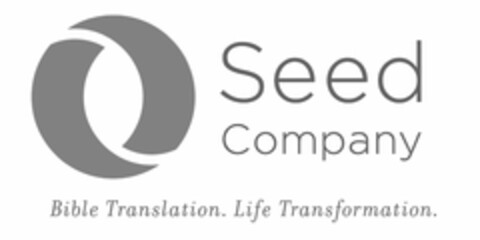 SEED COMPANY BIBLE TRANSLATION. LIFE TRANSFORMATION. Logo (USPTO, 03.04.2017)