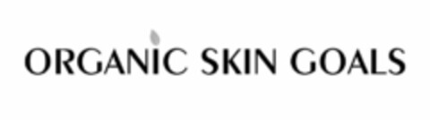 ORGANIC SKIN GOALS Logo (USPTO, 29.03.2018)