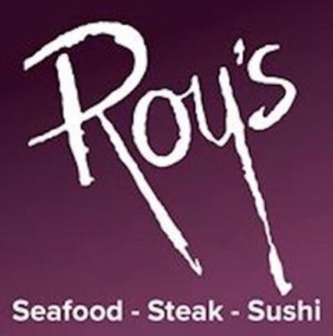 ROY'S SEAFOOD - STEAK - SUSHI Logo (USPTO, 07/18/2018)