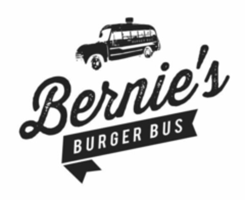 BERNIE'S BURGER BUS Logo (USPTO, 28.09.2018)