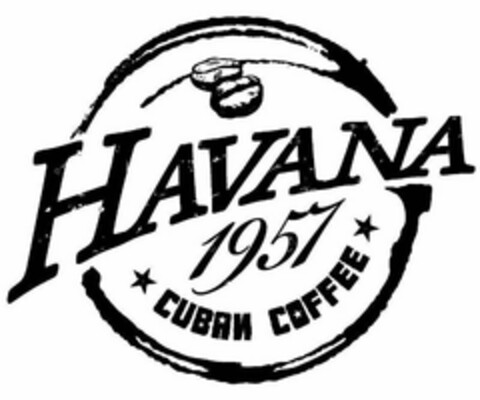 HAVANA 1957 CUBAN COFFEE Logo (USPTO, 01/25/2019)