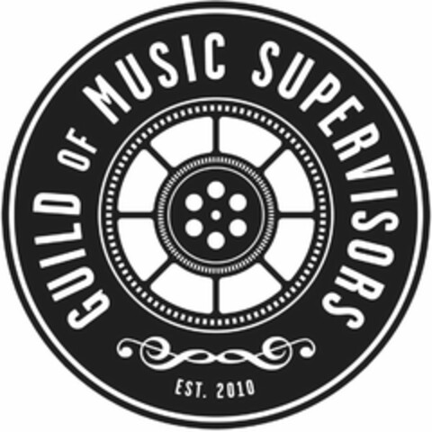 GUILD OF MUSIC SUPERVISORS EST. 2010 Logo (USPTO, 08/26/2019)