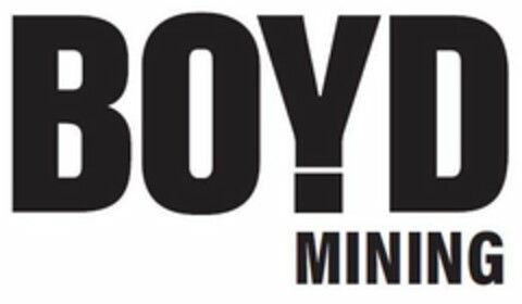 BOYD MINING Logo (USPTO, 06.02.2020)