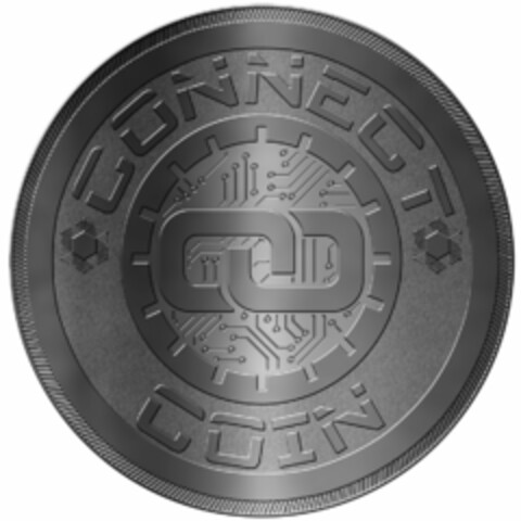 CONNECT COIN Logo (USPTO, 02/19/2020)