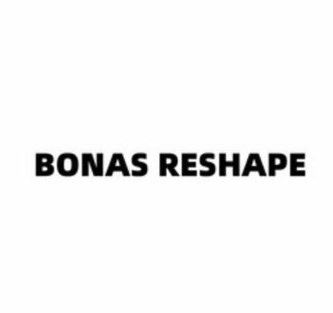 BONAS RESHAPE Logo (USPTO, 16.06.2020)