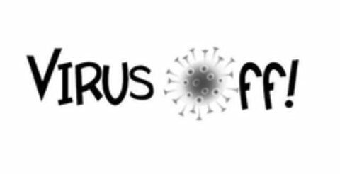 VIRUS OFF! Logo (USPTO, 06/17/2020)