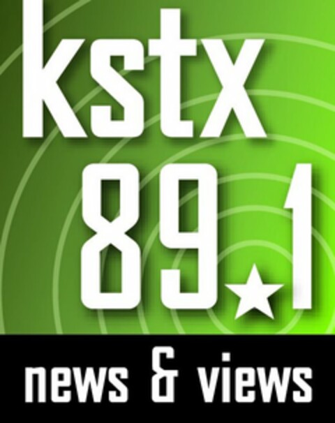 KSTX 89 1 NEWS & VIEWS Logo (USPTO, 02/03/2009)