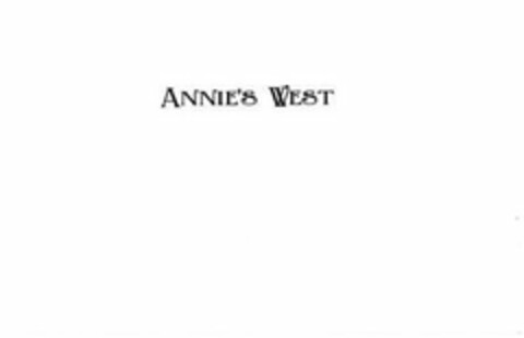 ANNIE'S WEST Logo (USPTO, 03.02.2009)