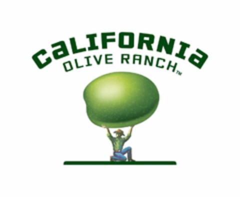 CALIFORNIA OLIVE RANCH Logo (USPTO, 08/20/2009)