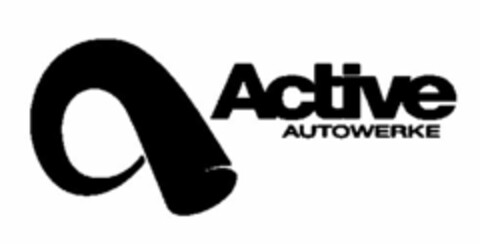 A ACTIVE AUTOWERKE Logo (USPTO, 19.01.2010)