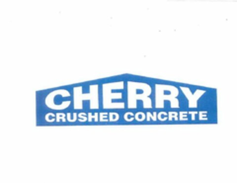 CHERRY CRUSHED CONCRETE Logo (USPTO, 08.06.2010)