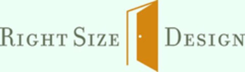 RIGHT SIZE DESIGN Logo (USPTO, 02.09.2010)