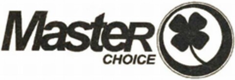 MASTER CHOICE Logo (USPTO, 27.10.2010)