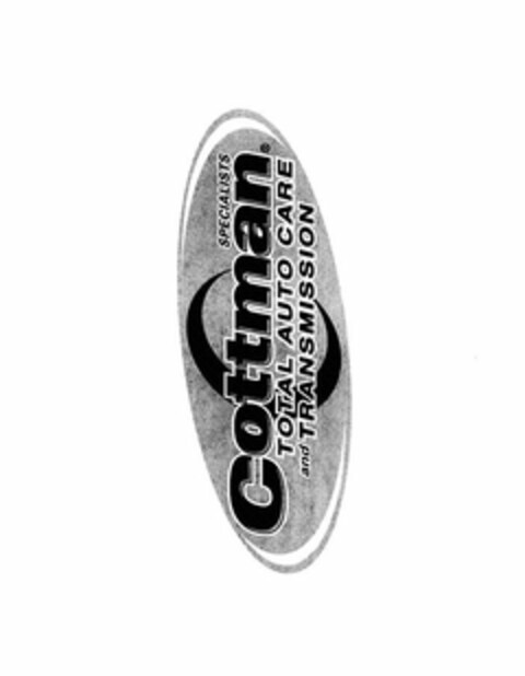 COTTMAN TOTAL AUTO CARE AND TRANSMISSION SPECIALISTS Logo (USPTO, 12/20/2010)