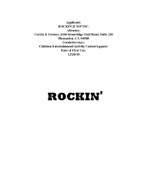 ROCKIN' Logo (USPTO, 07.02.2011)