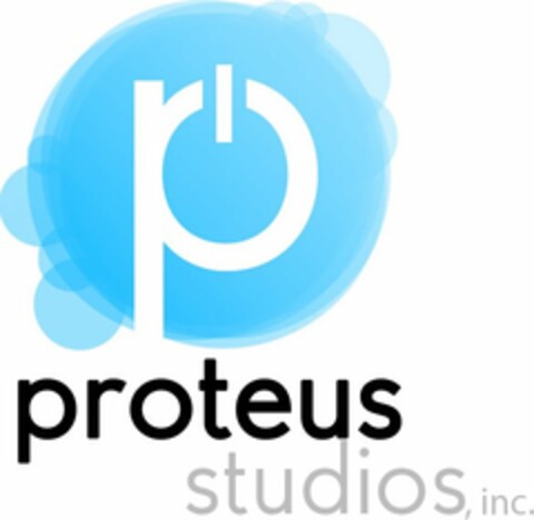 P PROTEUS STUDIOS, INC. Logo (USPTO, 26.04.2011)