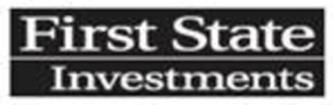 FIRST STATE INVESTMENTS Logo (USPTO, 08/03/2011)