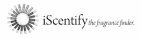 ISCENTIFY THE FRAGRANCE FINDER. Logo (USPTO, 17.11.2011)