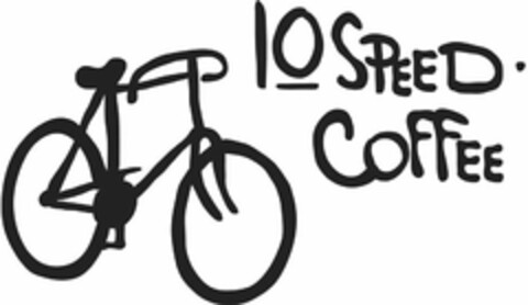 10 SPEED · COFFEE Logo (USPTO, 04/05/2012)