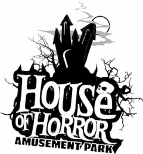 HOUSE OF HORROR AMUSMENT PARK Logo (USPTO, 25.10.2012)