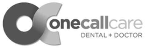 OC ONECALLCARE DENTAL + DOCTOR Logo (USPTO, 07/30/2013)