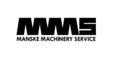 MMS MANSKE MACHINERY SERVICE Logo (USPTO, 02.04.2014)