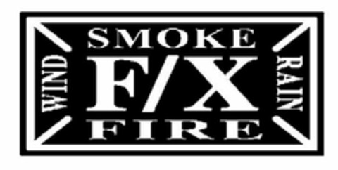 F/X SMOKE RAIN FIRE WIND Logo (USPTO, 12/05/2014)