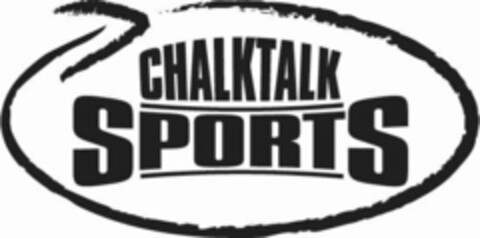 CHALKTALKSPORTS Logo (USPTO, 03/04/2015)