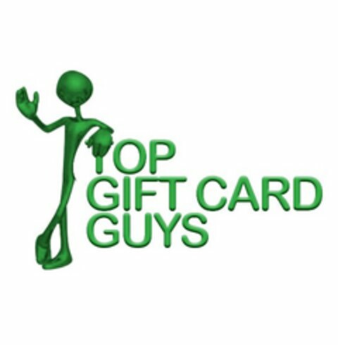 TOP GIFT CARD GUYS Logo (USPTO, 03/13/2015)