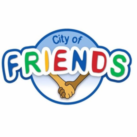 CITY OF FRIENDS Logo (USPTO, 24.09.2015)