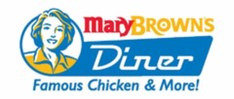 MARYBROWN'S DINER FAMOUS CHICKEN & MORE! Logo (USPTO, 11.08.2016)