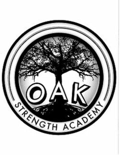 OAK STRENGTH ACADEMY Logo (USPTO, 22.08.2016)