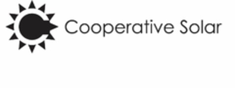 COOPERATIVE SOLAR Logo (USPTO, 09/22/2016)