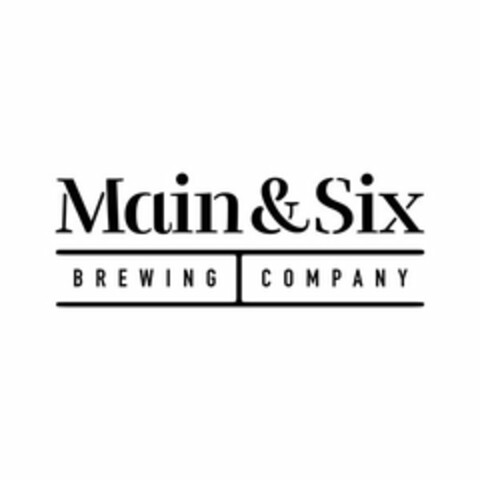 MAIN & SIX BREWING COMPANY Logo (USPTO, 22.11.2016)