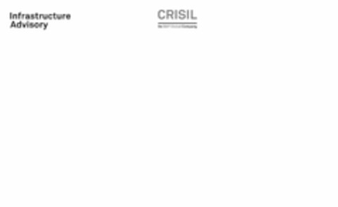 INFRASTRUCTURE ADVISORY CRISIL AN S&P GLOBAL COMPANY Logo (USPTO, 01/24/2017)