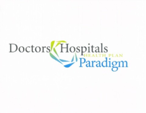 DOCTORS HOSPITALS HEALTH PLAN PARADIGM Logo (USPTO, 06/10/2017)