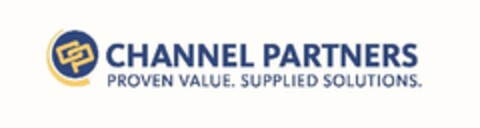 CP CHANNEL PARTNERS PROVEN VALUE. SUPPLIED SOLUTIONS. Logo (USPTO, 12.06.2017)